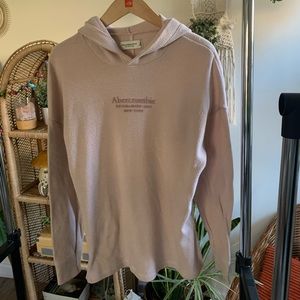 Pink Abercrombie hoodie